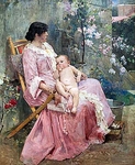Мичелен Артур - The young mother