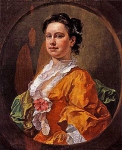 Portrait de Mrs Salter Huile sur Toile 