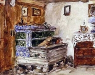 Parlor with Fireplace
