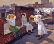John French Sloan «Sunday, Women Drying Their Hair»