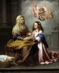 Святая Анна и Мария (обучение Марии)