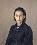 Портрет О.П.Костычевой, дочери П.А.Костычева