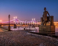 Россия, Тверь. Староволжский мост