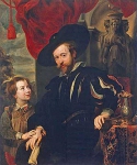 Портрет Рубенса с сыном Альбертом