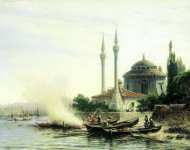 Золотой Рог в Константинополе