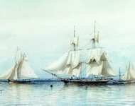 Яхта Дружба. 1849 год.