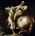 Giuseppe Maria Crespi - Achilles and the Centaur Chiron