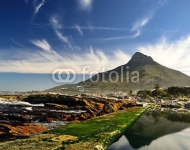 ЮАР, Кейптуан. Camps Bay mit Lion`s Head