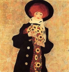 Женщина в черной шапке