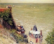 The Pink villa at Trouville