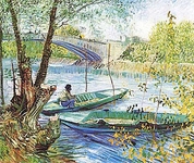 Весенняя рыбалка у моста Клиши