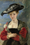 Портрет дамы в соломенной шляпке