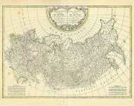 Карта: Российская Империя, 1771 г.