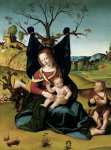 Мадонна с младенцем и юным Иоанном Крестителем Вена, Музей Лихтенштейн