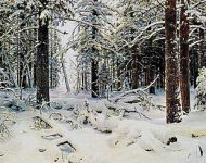 Картина Шишкина Зима