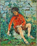 Мальчик в парке
