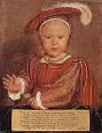 Портрет Эдуарда VI в детстве