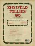 Ziegfeld Sheet Music - Ziegfeld Follies Of 1916 (Arabia My Land Of Sweet Romance)
