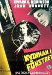 Film Noir Poster - Woman In The Window The