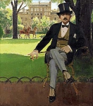 Мужчина в парке