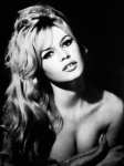 Исторические черно-белые фотографии - Bardot, Brigitte