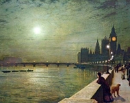 Reflections on the Thames, Westminster