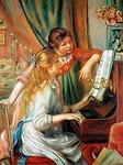 Девушки за фортепьяно