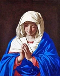 Сальви, Джованни Баттиста - Дева Мария в молитве
