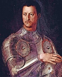 Портрет Козимо I де Медичи в доспехах