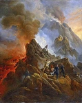 The Vesuvius Erupting
