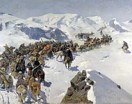 Переход князя Аргутинского через Кавказский хребет
