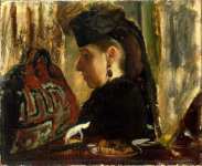 Портрет Мадемуазель Мари Дье (1843-1935)