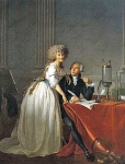 Портрет Лавуазье и его жены Мари-Анны