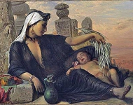 Egyptian fellah woman