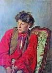 Портрет В.Е.Репина, брата художника, впоследствии музыканта
