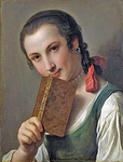 Pietro Antonio Rotari - A Young Woman with a Book
