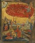 Огненное восхождение пророка Илии (XIX в) (30.5 х 24.7 см) (Лондон, Британский музей)