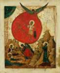 Огненное восхождение пророка Илии (ок.1560) (США, Массачутетс, Клинтон, Музей русских икон)