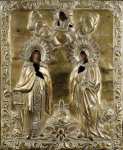 Св.Иоанн и мч. Ирина (XIX век) (31.2 x 26,4 см) (Частное собрание)