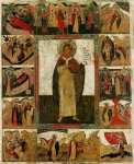 Св.пророк Илия с житием (ок.1680) (США, Массачутетс, Клинтон, Музей русских икон)