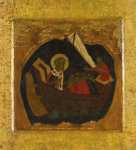Свт.Николай Чудотворец спасает корабль в шторм (XVI в) (частная коллекция)