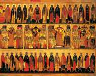 Семь вселенских соборов (XVIII в) (частная коллекция)