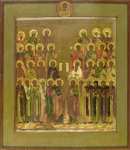 Собор избранных святых (XIX век) (31 x 35 см) (Частное собрание)