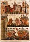 Битва новгородцев против суздальцев (чудо от иконы Б.М. Знамение)