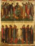 Деисусный чин + собор новгородских святых (Новгород)