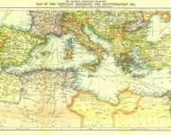 Mediterranean-Countries Bordering