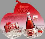 Реклама cherry Coke