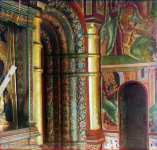 Правая входная дверь в алтарь в церкви Спаса на сенях Ростов Великий