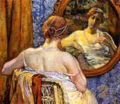Женщина у зеркала