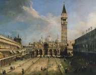 Canaletto (Venice -) - Площадь Сан-Марко в Венеции